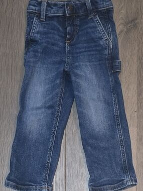 Jumping Beans Toddler Boy 2T Relax Fit Carpenter Jeans
